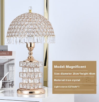 Luxurious Crystal Lights Romantic Bedroom Lighting